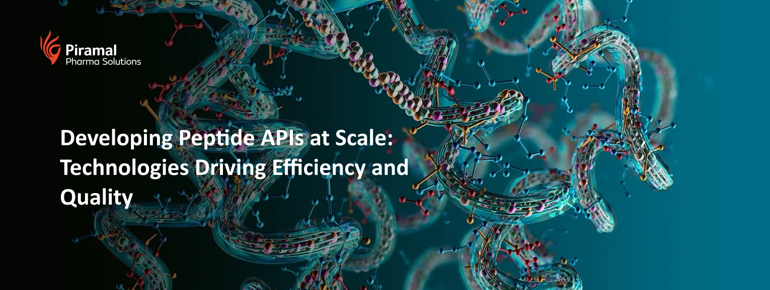 Molecular structure of peptide API chains