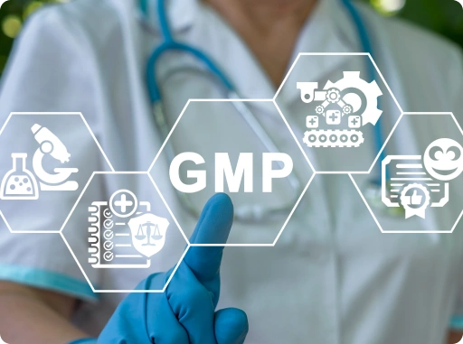 GMP compliance ensuring quality and safety in clinical drug manufacturing