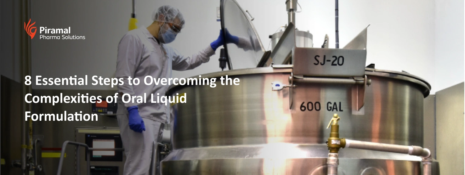Manufacturing process for oral liquid drug formulations
