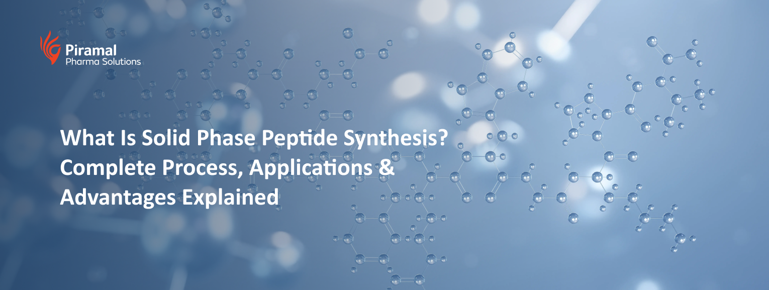 Solid phase peptide synthesis illustrating scalable peptide API manufacturing for pharmaceutical and biotech applications