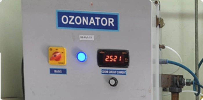 Ozonator unit used for generating ozone in controlled oxidation reactions for pharmaceutical API manufacturing and chemical processing