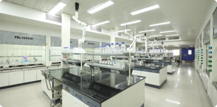 Advanced bioanalytical laboratory used in early-stage drug discovery to assess drug concentration, biomarkers, and safety