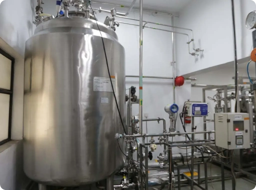 Stainless steel reactors used in pharmaceutical manufacturing
